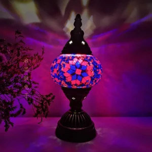 Lampe de Table "Orientale Mosaïque" – Style Art Déco